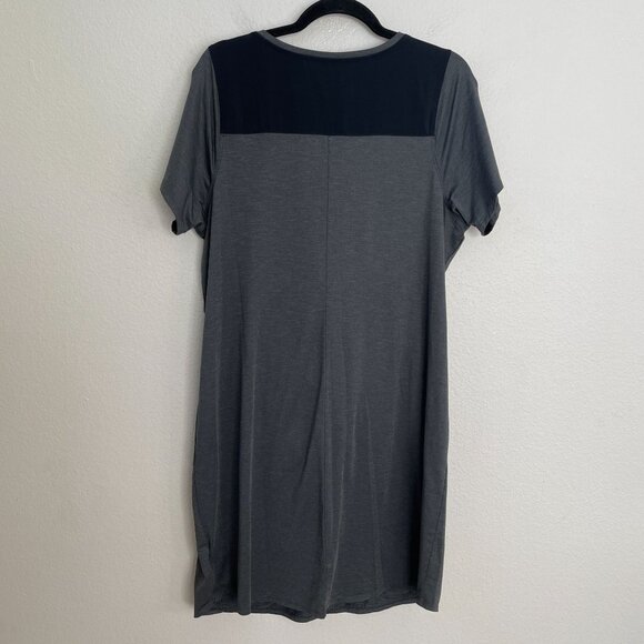 Columbia Womens XL Short Sleeve Place to Place II Dress Gray - Picture 8 of 9
